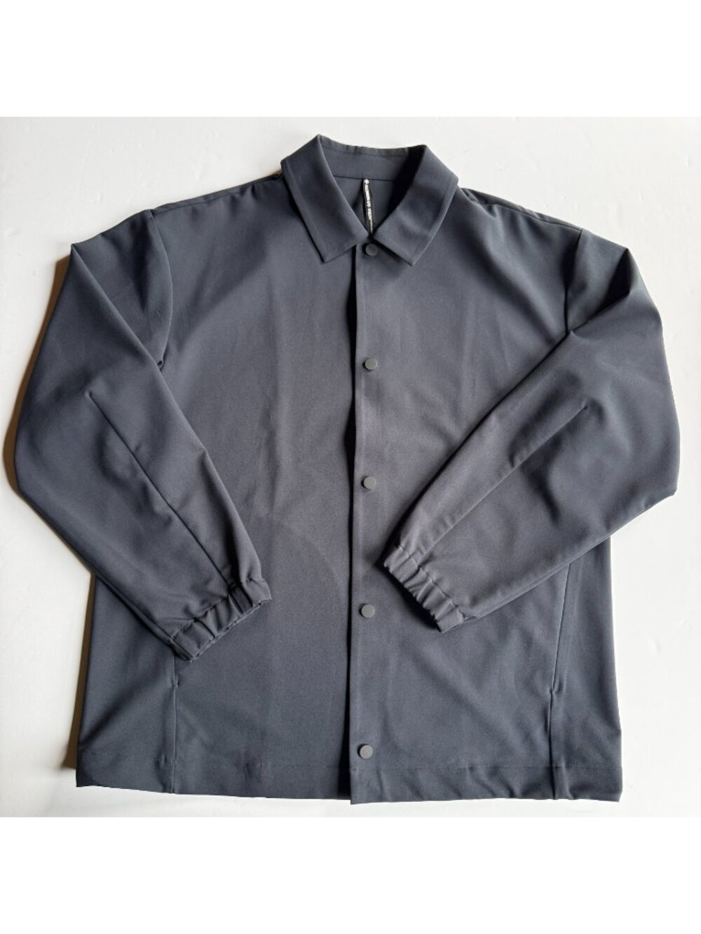 Descente ALLTERRAIN Navy Blue Stretch Coach Jacket - MEDIUM - Japan Techwear